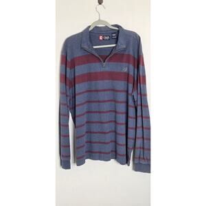 Chaps Long Sleeve 1/4 Zip Pullover Shirt